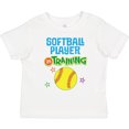 thumbnail image 3 of Inktastic Future Softball Player in Training Girls Toddler T-Shirt, 3 of 5