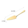 Colorful Stainless Steel Serrated Edge Cake Server Blade Cutter Pie