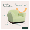 thumbnail image 6 of Keet Fabric Slat Back Rocking Chair, Multiple Colors, 6 of 6