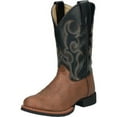 thumbnail image 2 of SMOKY MOUNTAIN BOOTS Boys Mustang Western Brown and Black Boots, Size:8.5, Width:R, 2 of 7