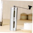 thumbnail image 4 of ORDDIART 1Pack Silver Compact Coffee Grinder for Coffee Enthusiasts on the Go, 4 of 8