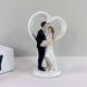thumbnail image 4 of Cateissary Decoración de tartas para novia, novio, casarse, estatuilla divertida para boda, soporte para manualidades, adorno para pareja de Decoración del hogar Tipo F, 4 of 6