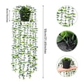thumbnail image 5 of Yastouay 2Pcs Artificial Hanging Potted Plants Indoor Fake Greenery Eucalyptus Potted Plants for Wall Decor, 5 of 7