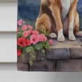 thumbnail image 3 of Collie Two Hearts House Flag, 3 of 7