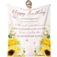 thumbnail image 1 of 90th Birthday Gifts for Women Blanket - Best Gifts for 90 Year Old Woman - 1933 Birthday Gifts for Women - 90th Birthday Gift Ideas Throw Blanket 60"x50", 1 of 6