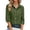 Army Green, variant on Turtleneck Tops for Women's Linen Button Down Shirt Rolled Cuffed Short Sleeve Blouse Ladies Summer Casual V Neck Beach Cotton Tops Long Sleeve Blouses for Women White Blouse for Women Shirt Women