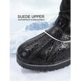thumbnail image 4 of Women's Snow Boots, Women Waterproof Mid Calf, Anti-slip Outdoor Warm Duck Boot for Winter Hemp Black Size 6, 4 of 7