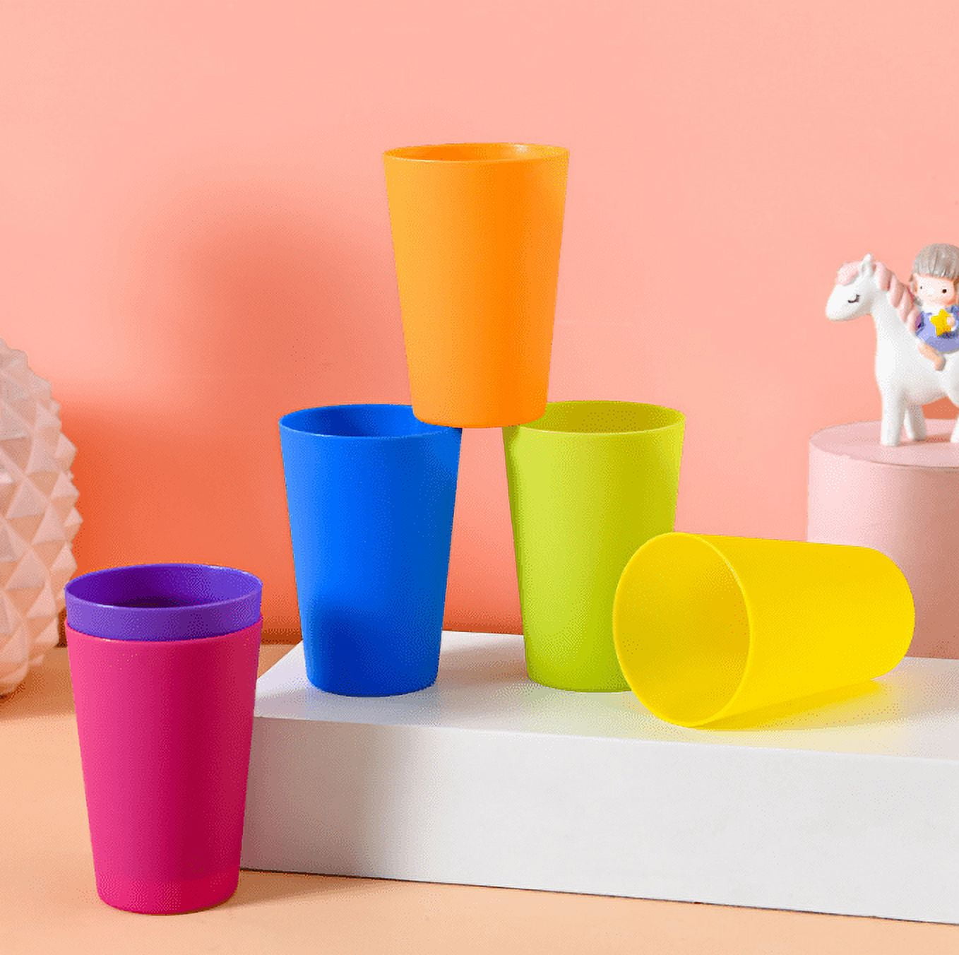 Reusable Plastic Cup Collections 12, 18, 24 or 36 Cups - Choice of 6 C –  Poland's Best Amber