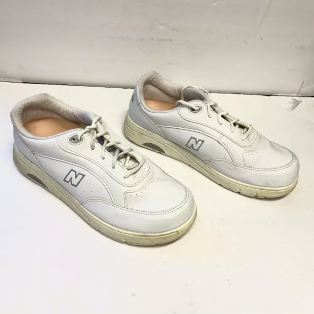 New Balance 811 Men's Size 10.5 Walking Shoes White Comfort Made in USA