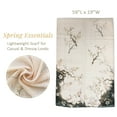 thumbnail image 2 of Wrapables Lightweight Vibrant Spring Chiffon Scarf, Cherry Blossoms, 2 of 6