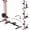 black+red, variant on 2-in-1 Rowing & Cable Machine for Home Gym – Adjustable Resistance Rower and Lat Pulldown / Low Row Combo – High & Low Pulley Stations for Versatile Strength Training – Compact Full Body Workout