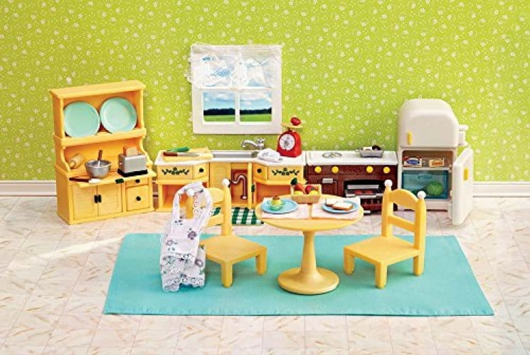 calico critters cozy kitchen set