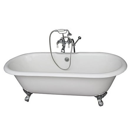 BarclayTub Kit 61",CI Double Roll Top