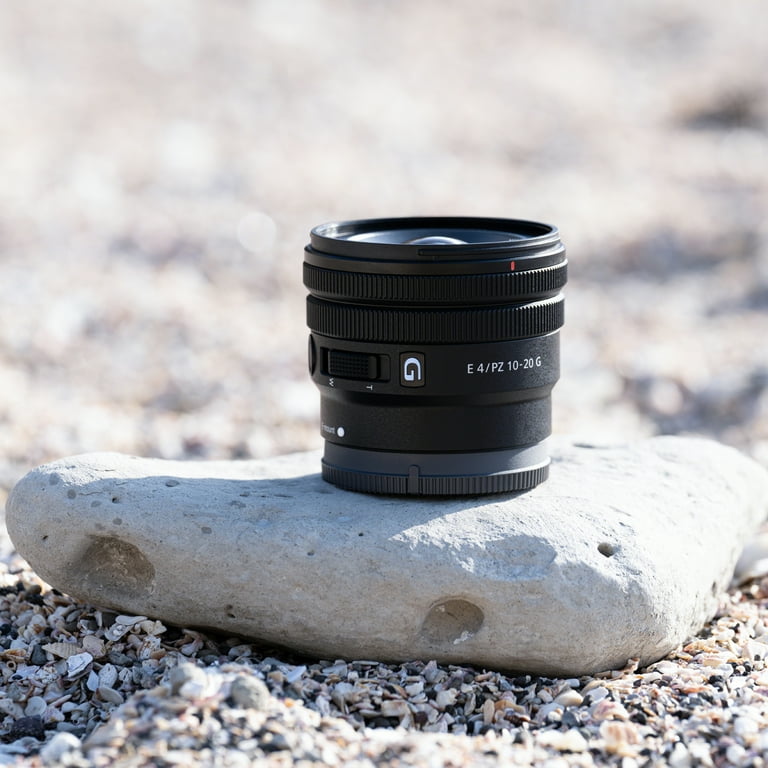 Sony E PZ 10-20mm F4 G APS-C Wide-Angle Power Zoom G Lens