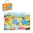 thumbnail image 2 of ToyKingdee Jumbo Floor Puzzle, Large Jigsaw Puzzles,Learning & Education Toys, Gifts, 2 of 6
