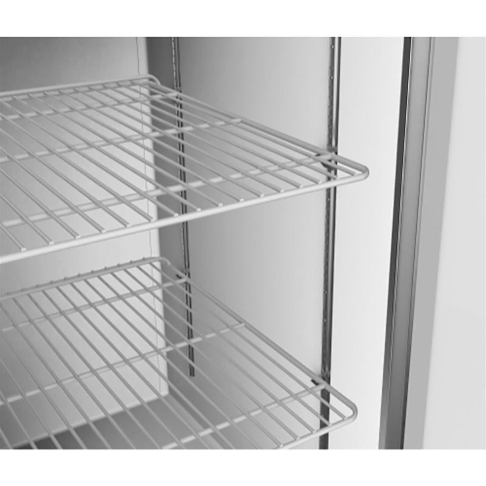 Koolmore 82" 3 Door Stainless Steel Upright Reach-In Freezer in Silver