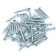 thumbnail image 2 of Juego De 50 Tornillos Autorroscantes Autoperforantes De Cabeza Plana M4.2 Para Fijación De Azulejos De Acero De Color, 2 of 7