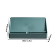 thumbnail image 3 of Nkmbld Soap Box for Home Decoration, Household Plastic Soap Rack Draining Tray for Bathroom Kitchen Sink Counter Top, Blue, 3 of 7