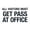 Warning Sign 1, variant on All Visitors Must Get A Pass at Office Warning 12 x 8 Inches - Visitor Security Metal Sign, Indoor Outdoor Home, Business, Road, Yard, Garage