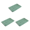 thumbnail image 3 of Alfombra de baño antideslizante Toystoory textura protección del suelo fácil limpieza absorción de agua Verde claro 40x60CM, 3 of 6