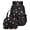 Black, variant on Lunch Bag Combo Backpack 18.11 Inch Nylon Floral 2PCS for Picnics Recreational (Pink)