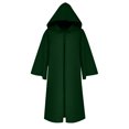 thumbnail image 2 of Kids Costumes Capes Cloak with Hood for Halloween Party Children's Halloween Dress Up Cold Cloak Hooded Sleeve Cloak Jacket, 2 of 3