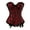 Red, variant on Grebrafan Corsets for Women Gothic Lace up Bustier Top Red XXL