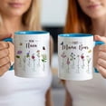 thumbnail image 4 of Customizaholic Personalized First Mom Now Grandma Mug - Birth Flower Garden Design, Custom Family Names Keepsake Gift, 4 of 6