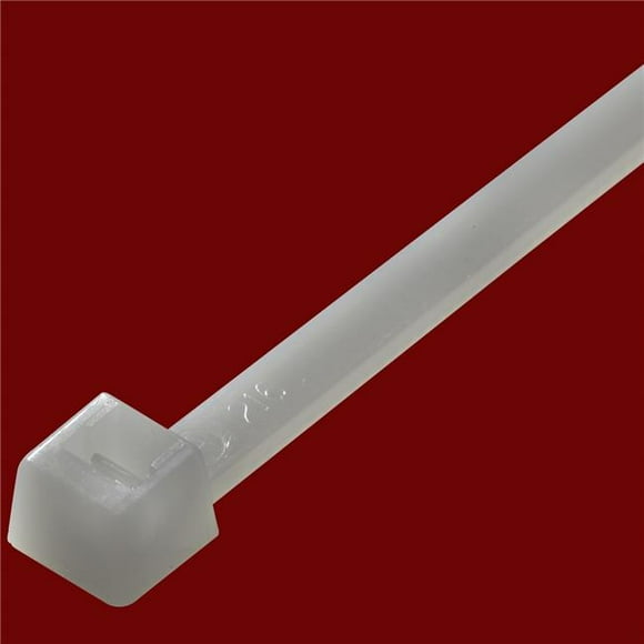 Act Fastening Solution ACAL-06-18-9-C 6 in. 18 lbs Cable Tie, Natural & White - 100 per Bag