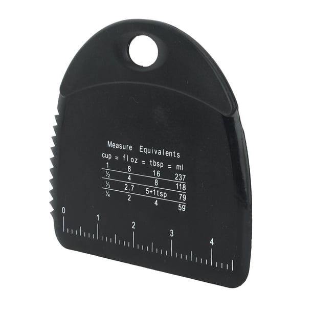 Raspador de Masa Cortador de Masa de Silicona Seguro para Alimentos Raspador de Banco Cortador de Pizza de Pastel Multiusos con Escala de Medición para Masa de Pan Pastel Fondant ANGGREK Otros