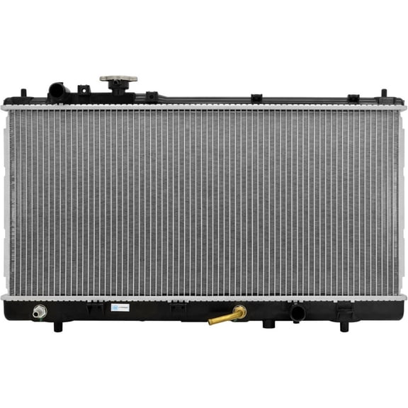 CSF 2812 1 Row Plastic Tank Aluminum Core Radiator