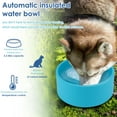thumbnail image 4 of golytefs Heated Water Bowl 3.2 L/108 Oz Outdoor Thermal Pet Bowl in Winter for Dog & Cat, 4 of 9