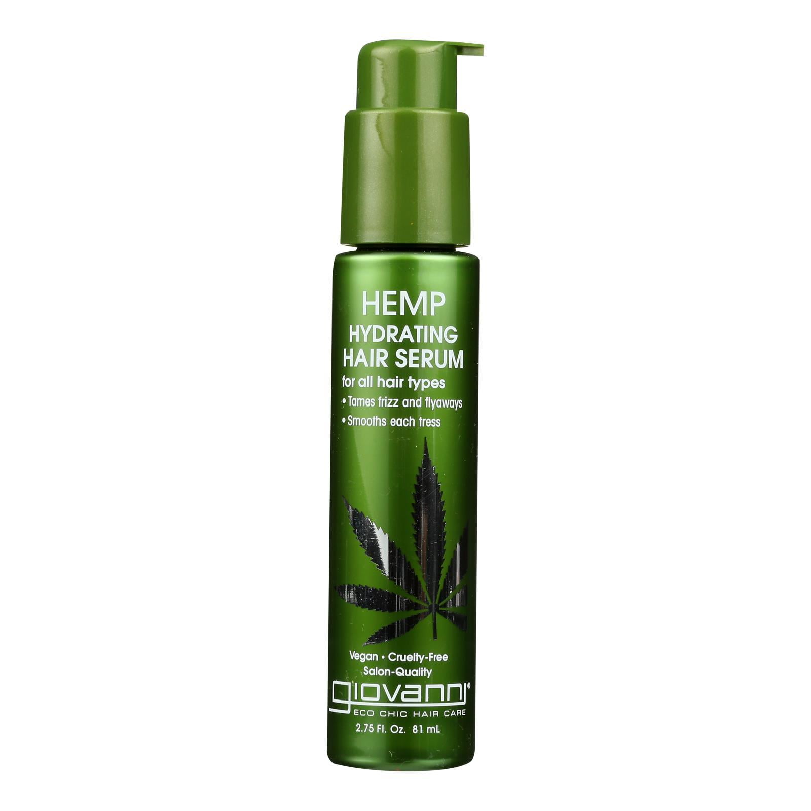 Giovanni Hair Care Products Hemp Hair Serum Hydrate 1 Each2.75 FZ