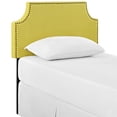 thumbnail image 3 of Modway Laura Fabric Upholstered Twin Headboard in Sunny, 3 of 4