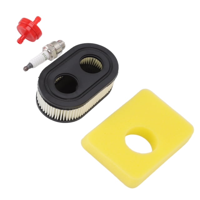 Mower Oil Filter Kit, Cotton Air Filter Sponge With Oil Filter, Air Filter And Spark Plug Professional Air Filter Spark Plug Replacement Set For Troy Bilt 593260 798452