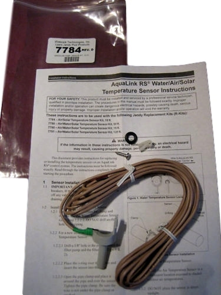 Jandy Aqualink RS Sensor Air/Solar Temp Sensor 7784