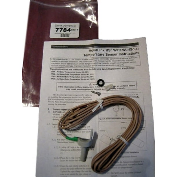 Jandy Aqualink RS Sensor Air/Solar Temp Sensor 7784