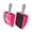 Pink, variant on Lightweight Clipless Pedal Adapters With Anti-Slip Texture, Converts To Standard Platform Pedals, Easy Installation Cycling Accessories