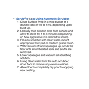 NCL Surface Prep LVT / Linoleum Deep Scrub Cleaner GAL
