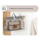 thumbnail image 5 of Minnieouse Bolso de mano lavable para hombre y mujer para el hogar, bolsas de almacenamiento con asa, monedero portátil, organizador con cierre de Ropa, zapatos y accesorios Miscelánea METRO Minnieouse AP011873-02, 5 of 6