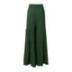 thumbnail image 5 of Pantalones anchos con volantes en el bajo para mujer - Cintura elástica, estilo boho palazzo fluido, ropa informal/para exterior - Tallas XL-XXXXXL, 5 of 5