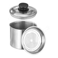 thumbnail image 1 of TABLZONE Grease Can 1Set Round Oil Filter Storage Container With Lid For Households, 1 of 8