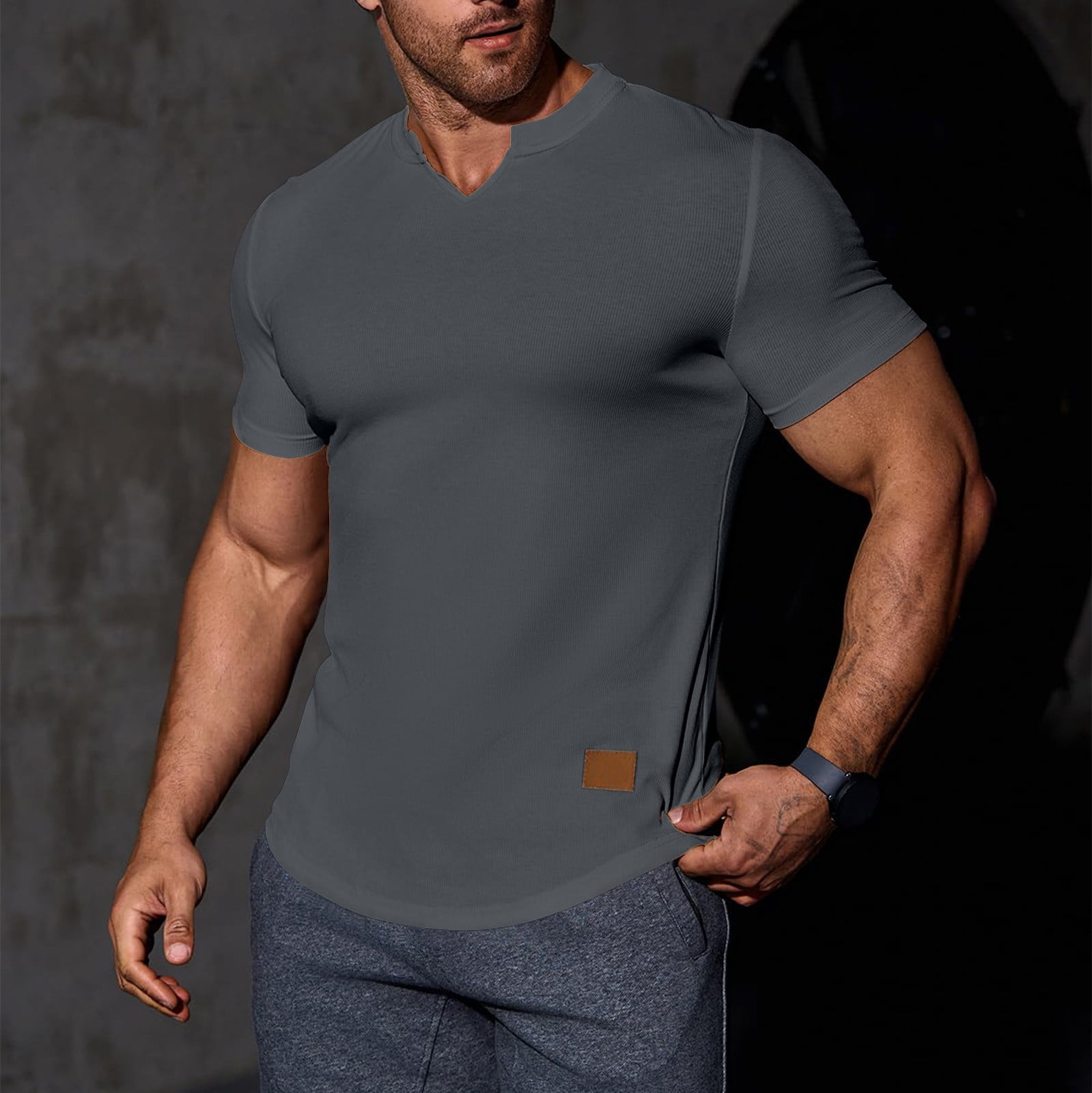 ennoy Short sleeve hem rib tee WHITE Short sleeve hem Z90492456