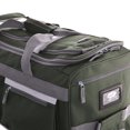 thumbnail image 5 of Olympia U.S.A. 22" 8-Pocket Wheeled Rolling Duffel Bag Water Resistant Luggage Lightweight for Travel, Green, 5 of 5