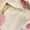 Pink, variant on Women Floral Ruffle Layered Mini Shorts Cute Frilly Micro Bloomers Puffy Bubble Bottoms Pink L