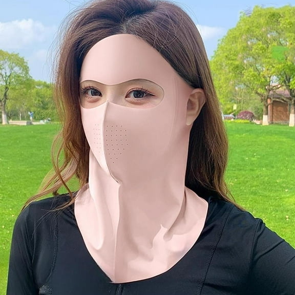 Summer Uv Protection Face Mask Sun Blocking Traceless Mask UV Breathable Feel Ice Mask Women Cycling Mask Outdoor Men