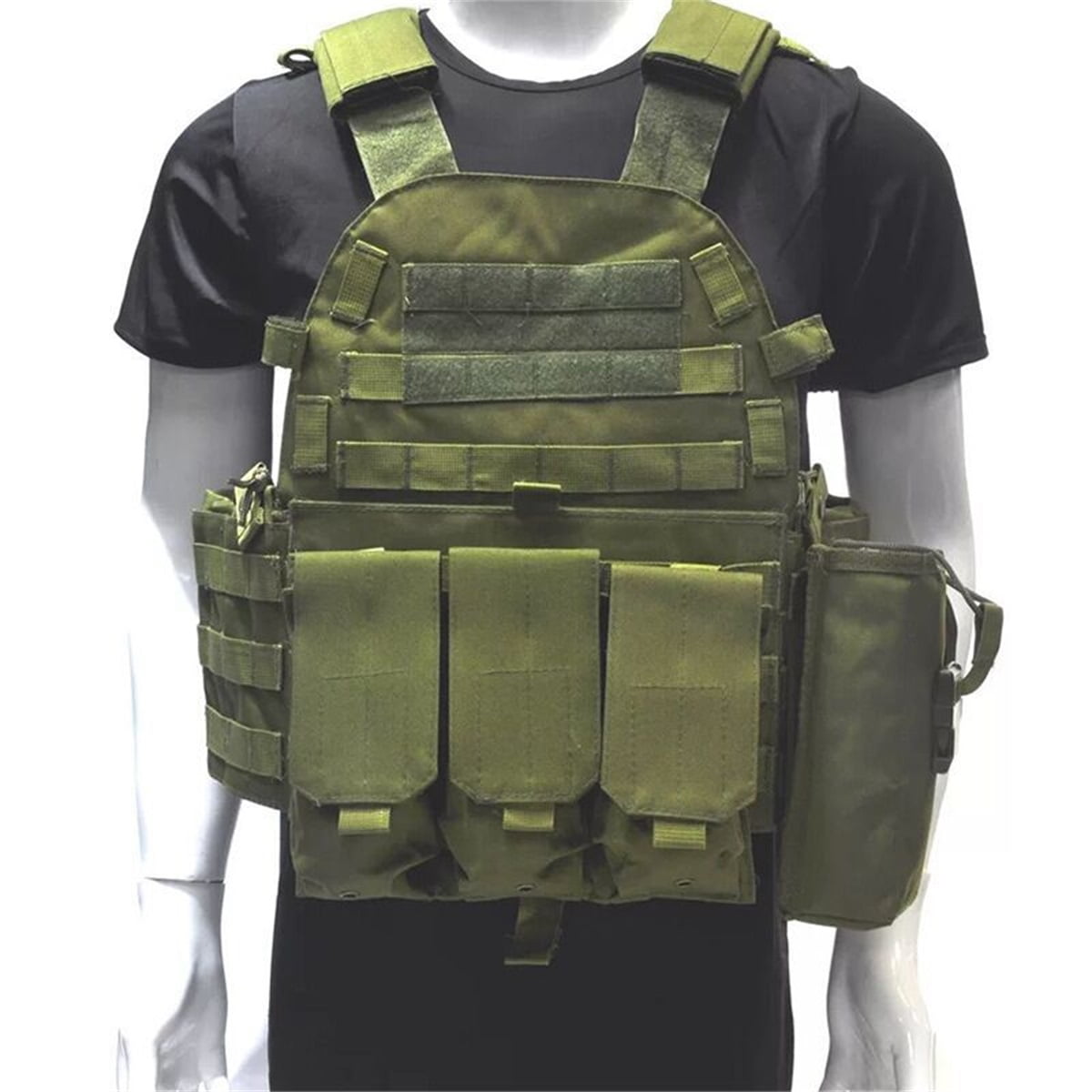 Kids Tactical Vest Children's Adjustable Outdoor Army Vest Jacket Clothing Combat Vest for CS Game 