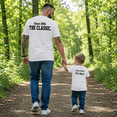 thumbnail image 4 of Personalized The Classic The Next Matching Dad Son Shirts, Custom Year Father Son Matching Outfit, Dad and Kid Tee, New Dad Gift, Father Birthday Gift, 4 of 7