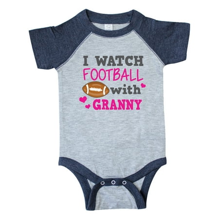 

Inktastic I Watch Football with My Granny Gift Baby Girl Bodysuit