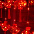 thumbnail image 4 of Cadena de luces rojas JM de boda 3m 10 lig, 4 of 5